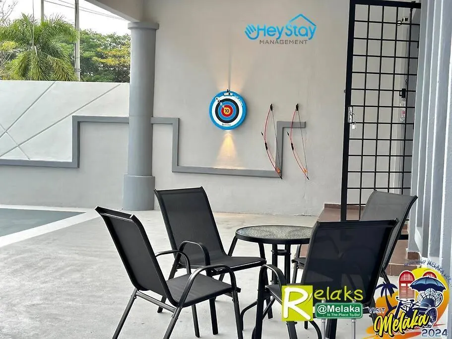 Villa 20Pax4B3B Privatepool /Karaok/Pooltable/Bbq 말라카