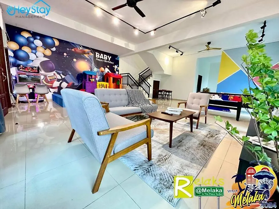 Villa 20Pax4B3B Privatepool /Karaok/Pooltable/Bbq 말라카 말레이시아